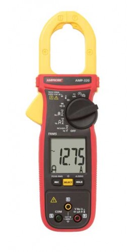 Amprobe AMP-320 AC/DC TRMS Motor Maintenance Clamp Meter, 600A-