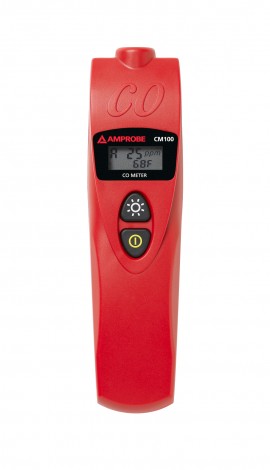 Amprobe CM100 Carbon Monoxide Meter with Adjustable CO Levels-