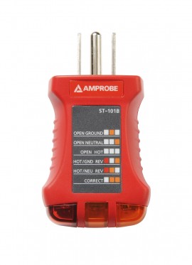 Amprobe ST101B Receptacle Tester-
