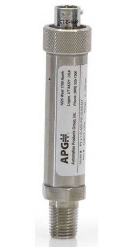 APG PT-L1-C-15-PSIG-E5-5-P0-N0-M1-V0-K0-S0 Industrial Pressure Transducer, 0-15 PSI, Gauge-