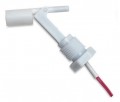 APG LFP-HE-P1 Miniature Float Switch, 14¼ to 175¼F, Polypropylene-
