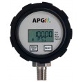 APG PG2 Series Digital Pressure Gauge, 0 to 200 psig, 3.145&amp;quot; dial, &amp;frac14; to 18 NPTM bottom, fiberglass-reinforced PP plastic housing-
