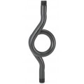 Ashcroft 02-1098-B-02 Coil Pipe Siphon, &amp;frac14; NPT male, brass, 5&amp;frac58;&amp;quot;-