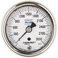 Ashcroft 1009 Pressure Gauge, 0 to 160 psi, 2.5&amp;quot; dial, &amp;frac14;&amp;quot; NPT male lower back, SS housing-