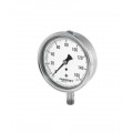 Ashcroft 1009 Pressure Gauge, 30/0IMV, 2.5&amp;quot; dial, &amp;frac14;&amp;quot; NPT male lower, SS housing-