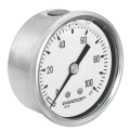 Ashcroft 1008 Pressure Gauge, 0 to 200 psi, 2.5&amp;quot; dial, &amp;frac14;&amp;quot; NPT male center back, SS housing-