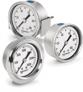Ashcroft 63 1008 Stainless Steel Pressure Case Gauge-