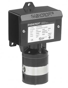 Ashcroft D424B 100IWD D-Series Differential Pressure Switch with NEMA 4X Enclosure, 100 inH2O-