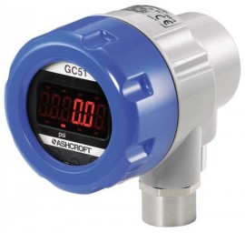Ashcroft GC517F0242CD150#G Pressure Transducer with Display, 150 PSI-