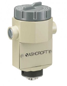 Ashcroft PPSN7HB25XC8 30IMV/15# PP-Series Pressure Switch with NEMA 7 Enclosure, Fixed Deadband, -30 inHg/15 psi-