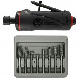 Astro Pneumatic AST-2181B Die Grinder / Rotary Burr Set, ¼", 22,000 rpm-