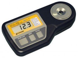 Atago 3415 WM-7 Digital Wine Refractometer, 0 to 45% Brix Scale Range, 0 to 26% T.A. 1990 Range-