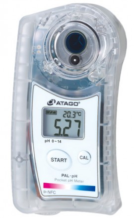 ATAGO PAL-pH Handheld Digital pH Meter, 0 to 14 pH-