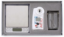 Atago 7140 PAL-BX/ACID40 Pocket Brix-Acidity Meter Coffee Cherry Master Kit, 0 to 60% Brix Scale Range, 0.1 to 1.9% Acid Range-