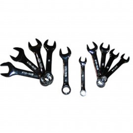ATD Tools 1180 Stubby Wrench Set, metric, 10-piece-