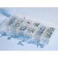 ATD Tools 349 Self-Drilling Screw Assortment, hex washer head, 200-piece-
