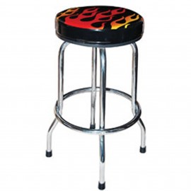ATD Tools 81056 Shop Stool, flame design-