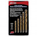 ATD Tools 9215 HSS Drill Bit Set, left-handed, coated-