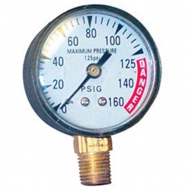 ATD Tools 9892 Air Gauge, 160 psi-