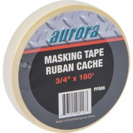 Aurora Tools PF886 Masking Tape, 180' x 3/4"-