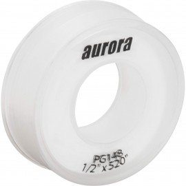Aurora Tools PG148 Sealing Tape, ptfe, 520" l x 1/2" w-