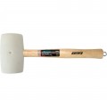 Aurora Tools TJZ046 Rubber Mallet with wood handle, 32 oz-