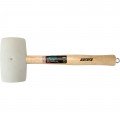 Aurora Tools TJZ046 Rubber Mallet with wood handle, 32 oz-