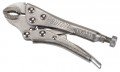 Aurora Tools TJZ090 Curved Jaw Locking Pliers with Wire Cutter, 4&quot;-