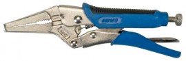 Aurora Tools TJZ095 Long Nose Locking Pliers with Wire Cutter, 6"-