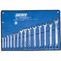 Aurora Tools TLV055 Combination Wrench Set, imperial, 14-piece-