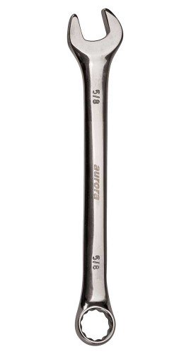 Aurora Tools TYK601 Chrome-Plated Combination Wrench, 11/32"-