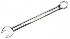 Aurora Tools TYK604 Chrome-Plated Combination Wrench, 1/2"-