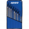 Aurora Tools UAU778 File Set with handles, 9-piece-