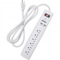 Aurora Tools XH064 USB Charging Surge Protector, 1200 J, 6 outlets-