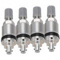 Autel MXSENSORMVK Valve Stems, metal, press-in, 4-pack-