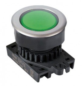 Autonics S3PF-P3GALM Push Button, modular, green-
