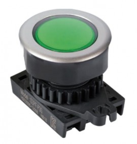 Autonics S3PF-P3RBLM Push Button, modular, red-