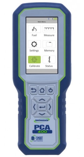 Bacharach 2420-1112 PCA 400 Combustion and Emissions Analyzer, 12-14 hours-