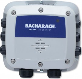 Bacharach MGS-450 Single-Gas Detector with IP41 enclosure rating, CO<sub>2</sub>, 0 to 10,000 ppm-