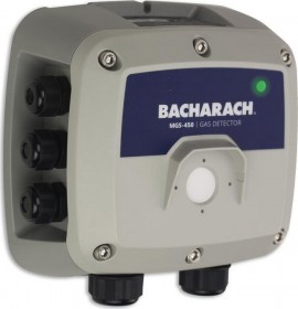 Bacharach MGS-450 Single-Gas Detector with IP66 enclosure rating, CO&lt;sub&gt;2&lt;/sub&gt;, 0 to 500 ppm-