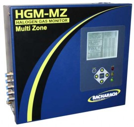 Bacharach HGM-MZ +RD Multi-Zone Refrigerant Monitor with Remote Display, 8 Zones-