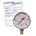 Baker AVNC Series Liquid Filled Pressure Gauge, 0 to 1000 psi/0 to 7000 kPa, 2.5&amp;quot; dial, &amp;frac14;&amp;quot; NPT bottom, SS housing,-