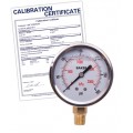 Baker AVNC Series Liquid Filled Pressure Gauge, 0 to 300 psi/0 to 2100 kPa, 2.5&amp;quot; dial, &amp;frac14;&amp;quot; NPT bottom, SS housing,-