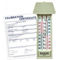 Baker MM2P-NIST Max/Min Thermometer, -40 to 120&amp;deg;F,-