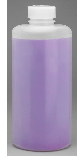 Bel-Art 106200008 Precisionware Narrow Mouth 1000ML High Density Polyethylene Bottles with Cap, Pack of 6-