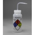Bel-Art 12416-0010 GHS-Labeled and Safety-Vented Wide Mouth Wash Bottles, 16 oz, machine oil-