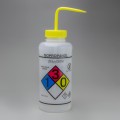 Bel-Art 12432-0008 GHS-Labeled Safety-Vented Wash Bottles, 32 oz, isopropanol-