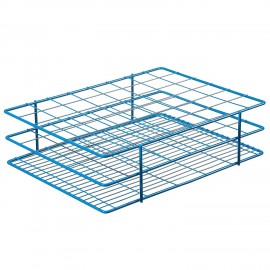 Bel-Art 187840001 Test Tube Rack, poxygrid, blue-