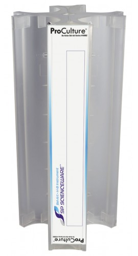 Bel-Art 18982-0014 ProCulture Petri Dish Rack, clear, 14.5&quot;-