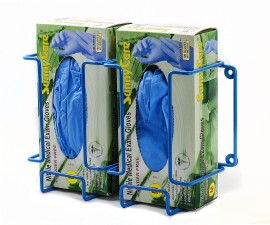 Bel-Art 24739-0002 Poxygrid Glove Dispenser Rack, Double Box Holder, 8.25 x 12 x 4.25"-